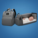 ReiseNest | Faltbares Babybett mit USB-Ladefunktion – Wasserdicht