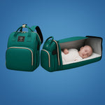 Faltbares Reisebett für Babys – Wasserfestes Design – USB-Ladeanschluss