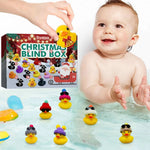 Weihnachtlicher Badeente Adventskalender 2024 mit 24 Überraschungen