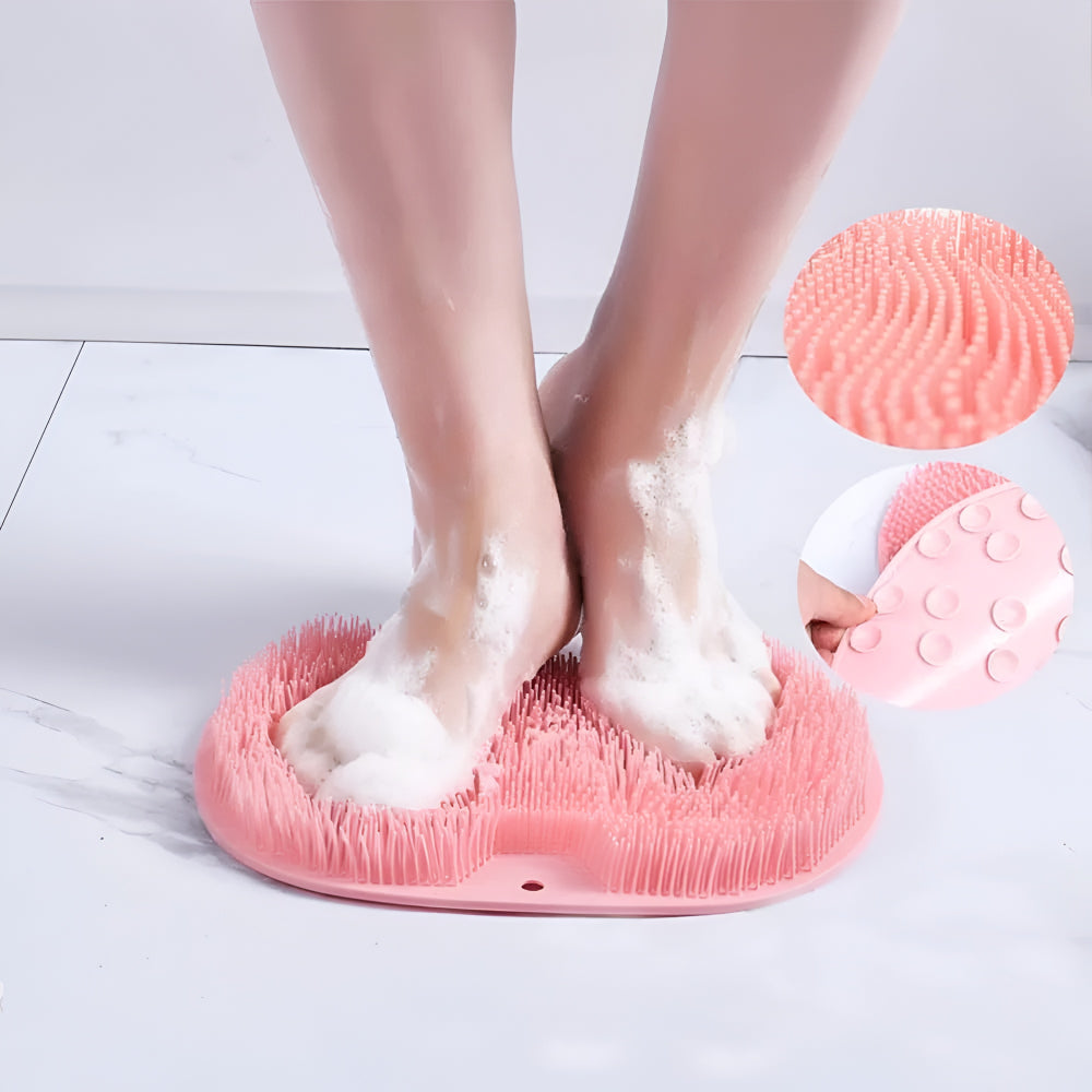Rutschfeste Duschmatte mit Massagefunktion für die Fußpflege