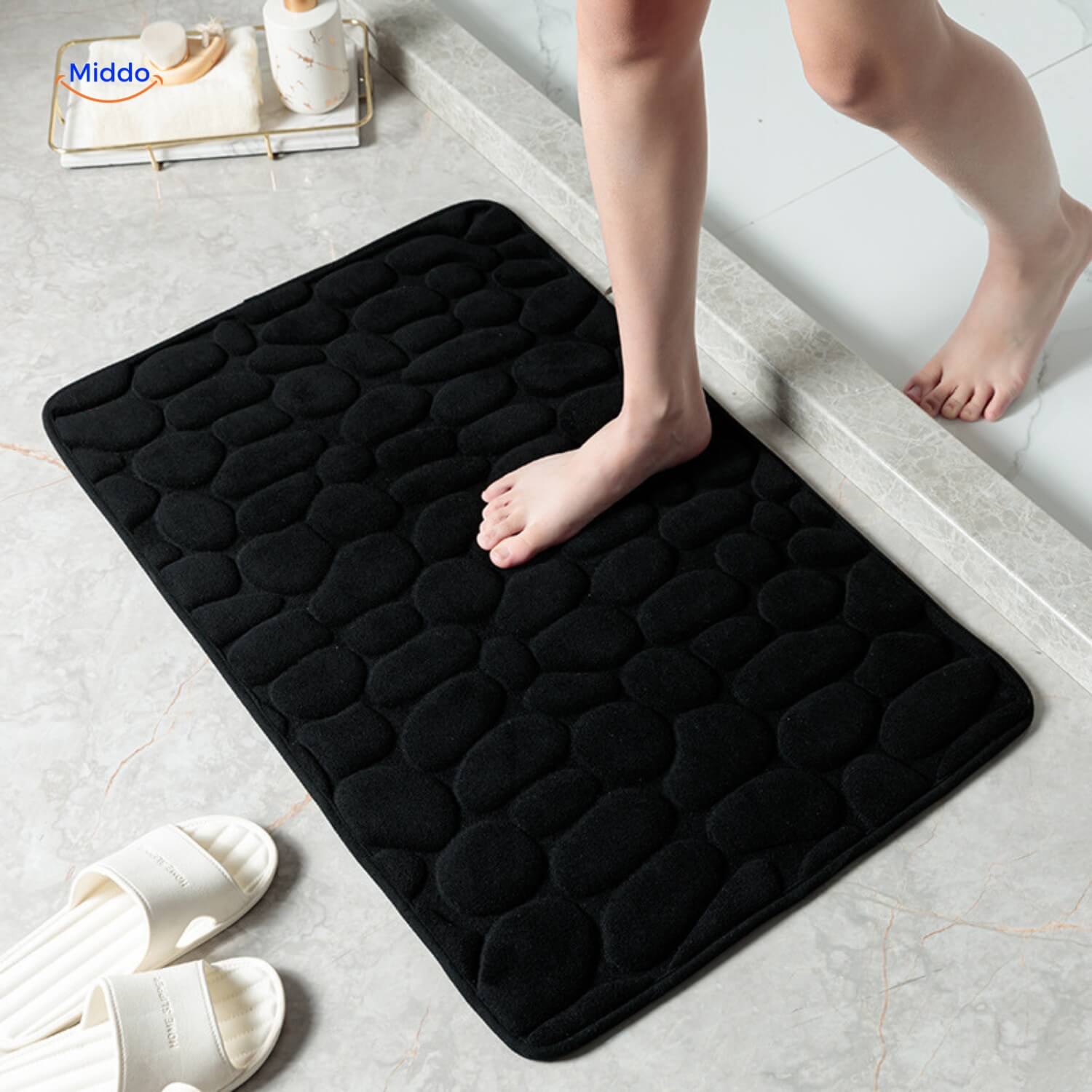 Non-slip Bathroom Mat for More Safety and Style