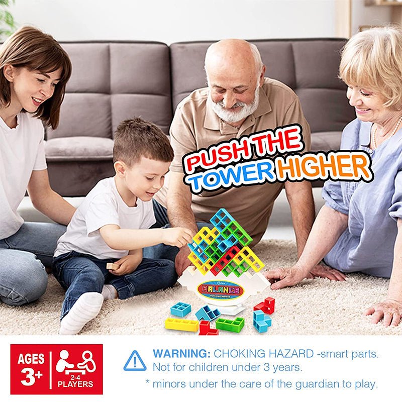 Tetris Turmbau – Das Balance-Spiel für Geschicklichkeit und Spaß