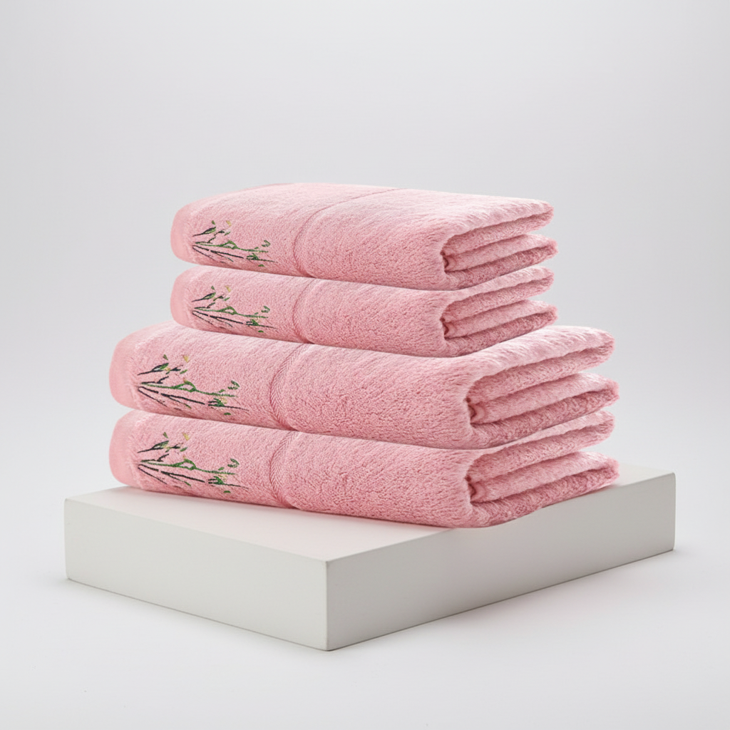 Bambus Handtuch-Set – Antibakteriell und Hochabsorbierend