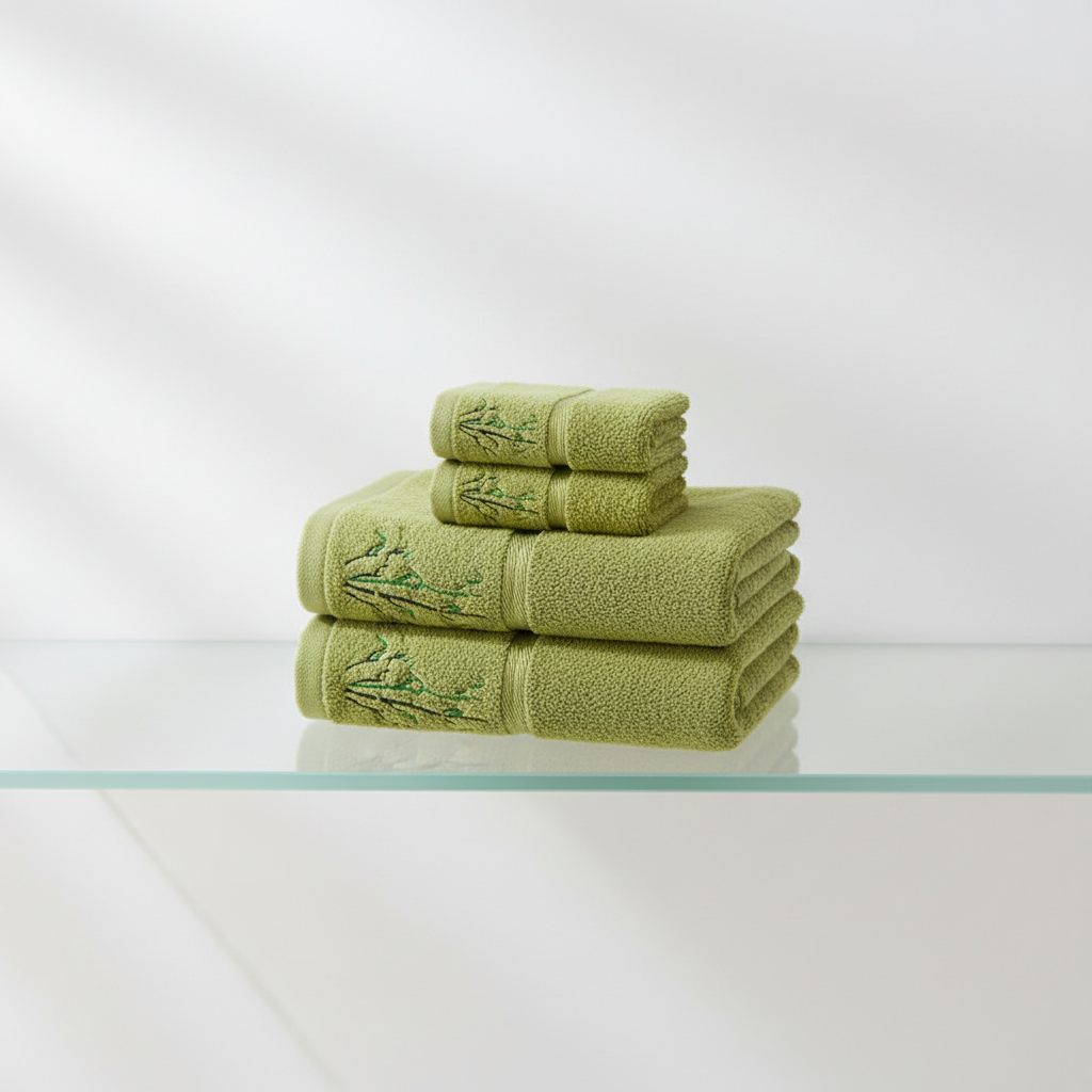Bambus Handtuch-Set – Antibakteriell und Hochabsorbierend