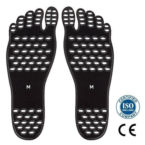 Selbstklebende Fußschutz-Schuhe für jeden Untergrund