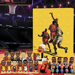 Basketball Adventskalender mit Miniaturen für Feiertagsfreude