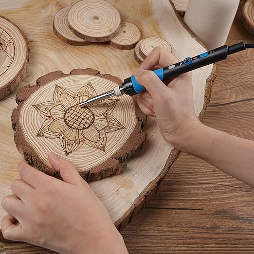 Kreatives Brennset | Holz- und Lederveredlung | Brennwerkzeug Set
