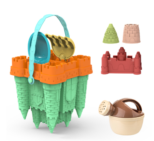 Sandburg Spielset - Strandvergnügen für Kinder