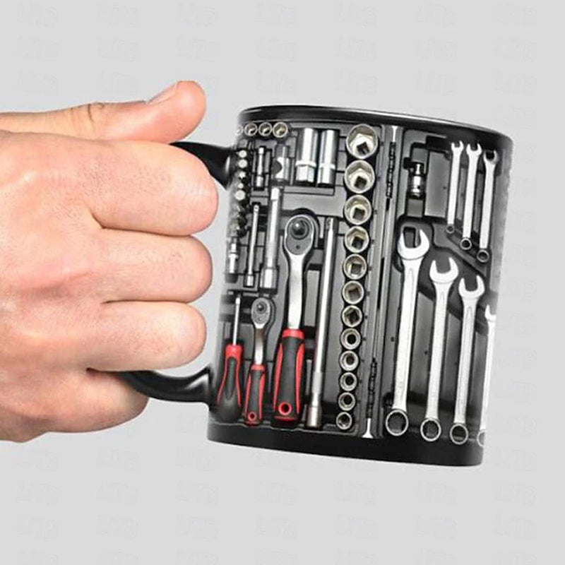 Kaffeetasse für Handwerker | Werkzeugdesign | CraftMug