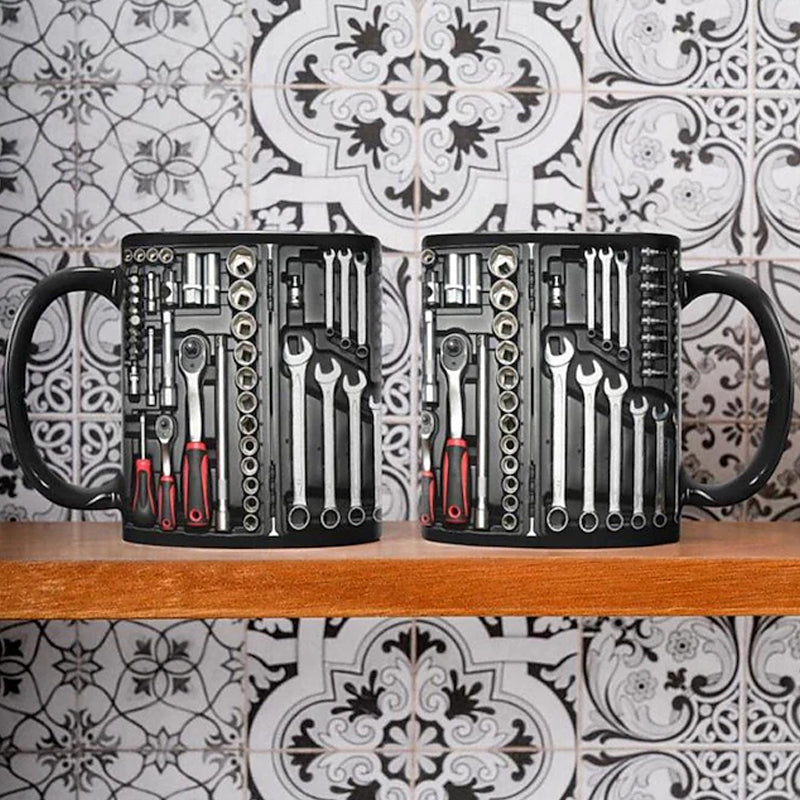 Kaffeetasse für Handwerker | Werkzeugdesign | CraftMug