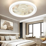 Intelligenter Deckenventilator mit LED-Beleuchtung für das Schlafzimmer