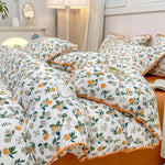 Floral Accent Duvet Cover Set – Perfect for any bedroom