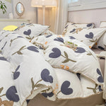 Floral Accent Duvet Cover Set – Perfect for any bedroom