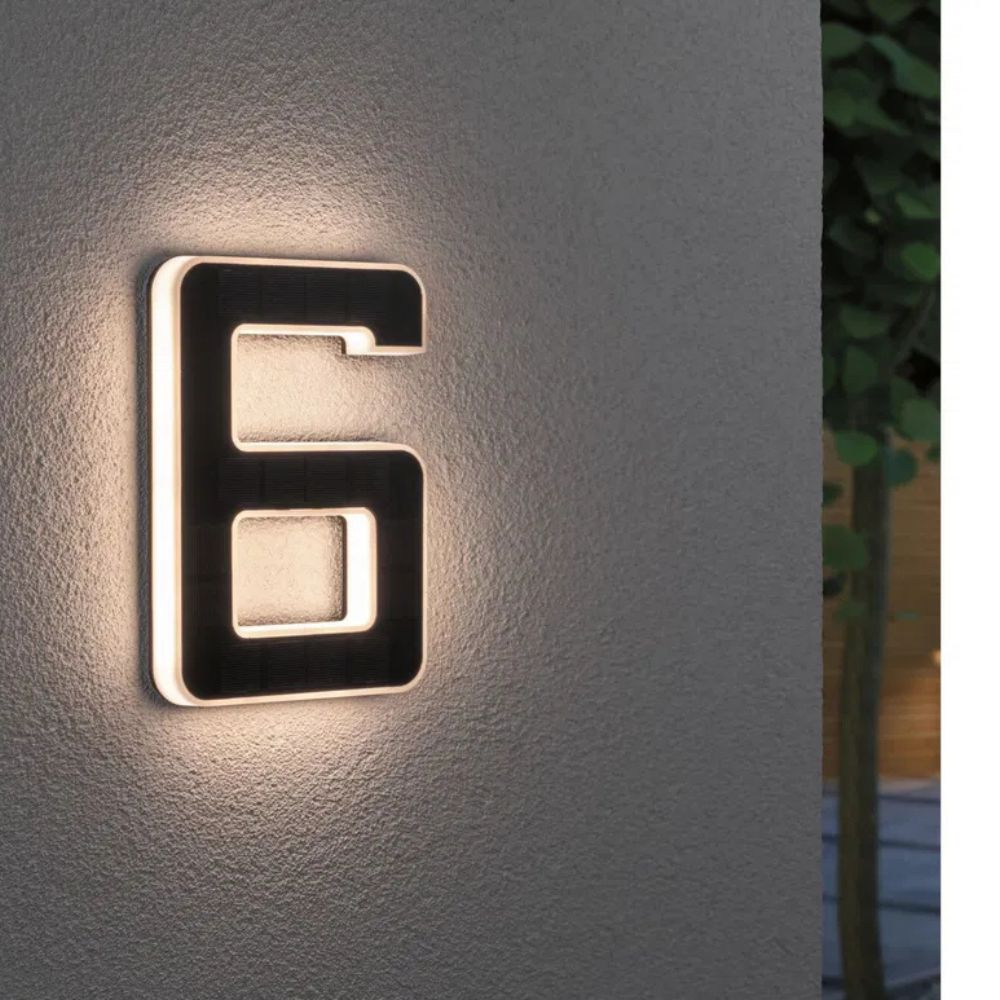 Helle LED-Hausnummer – Sichtbarkeit rund um die Uhr