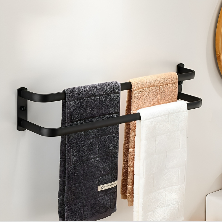 Wandhandtuchhalter ohne Bohren – 2 oder 3 Ablagen