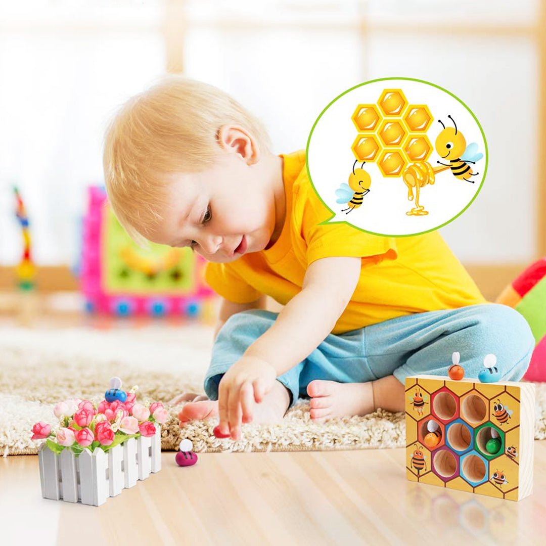 Beliebtes Spielzeug: Holzsortierspiel für Kinder