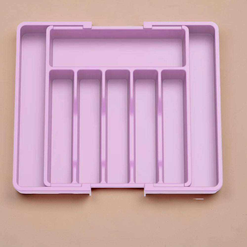 Verstellbarer Besteckorganizer für die Küche