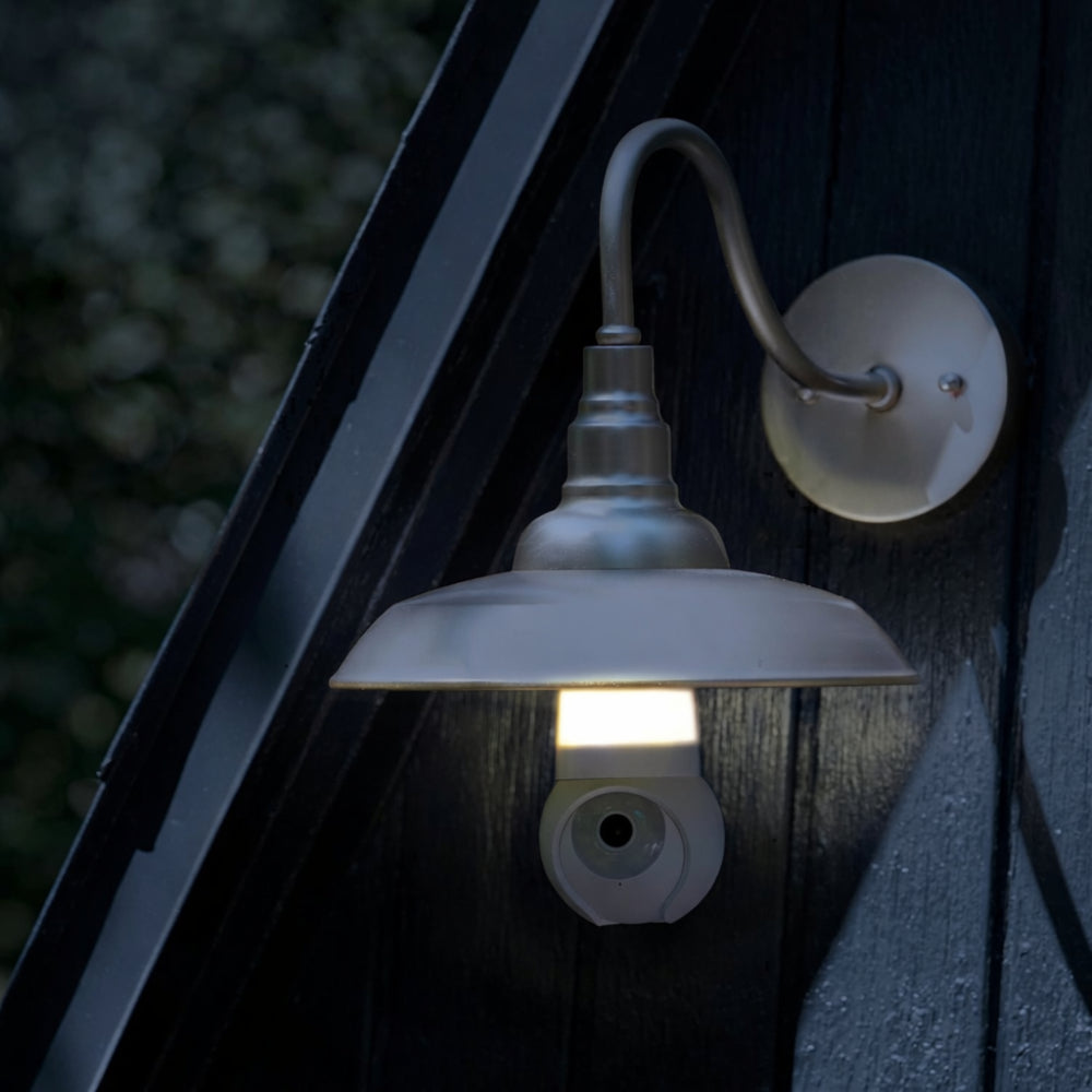 Smart Home Kamera mit 360 Grad Sicht und WLAN-Anbindung