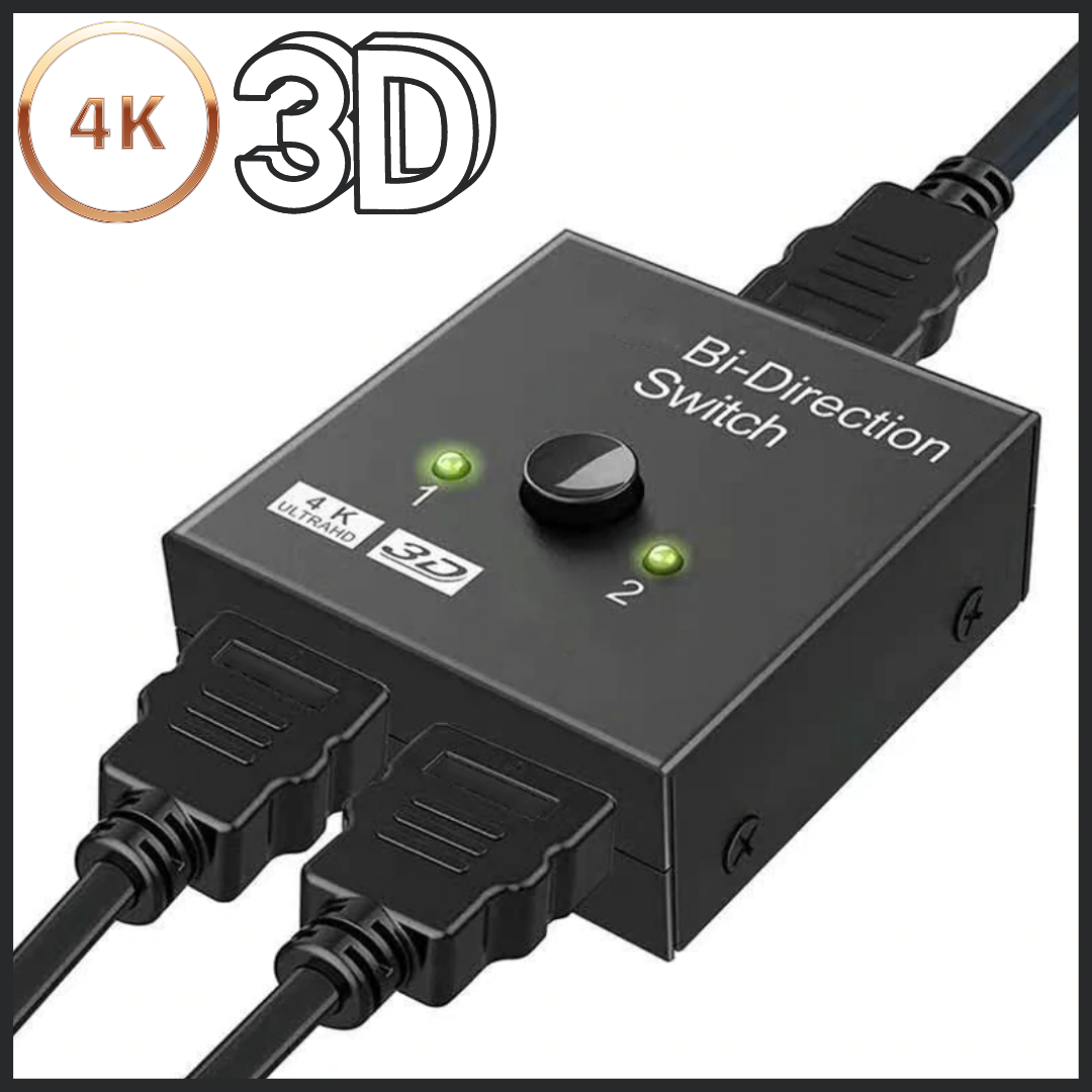 Flexible HDMI Switch Splitter for 4K Videos