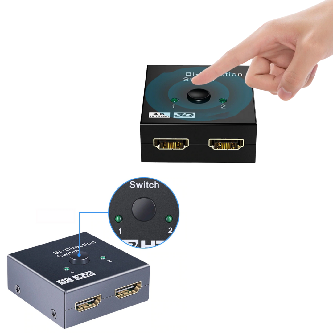 Flexible HDMI Switch Splitter for 4K Videos