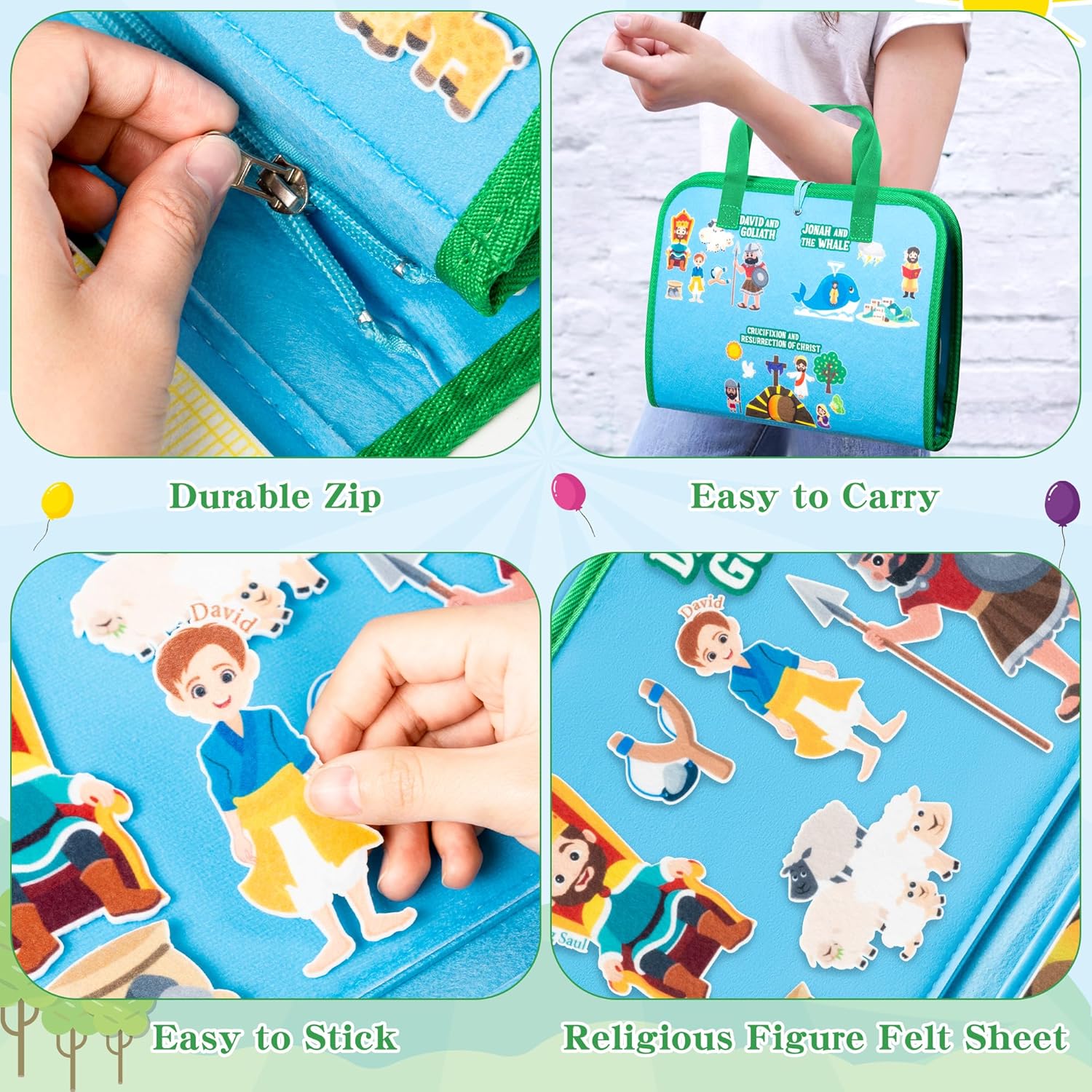 Fühlbare Geschichtenbibel für Kinder