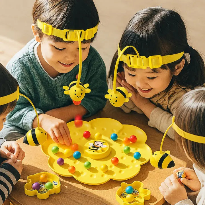 Bienen-Sortierspiel für Kinder – Spielerisches Lernen