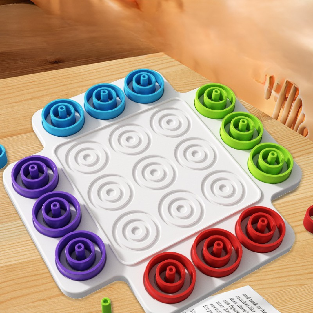 Strategisches Puzzle Spiel - Tic Tac Toe
