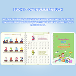 Set mit 4 Kalligraphiebüchern