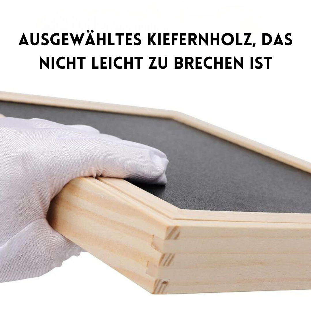 Montessori Zeichenbrett 2in1 für kreatives Lernen