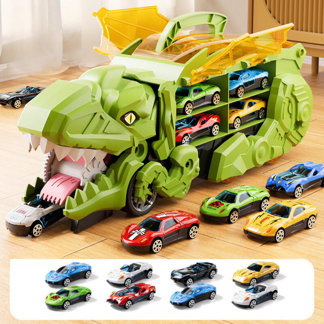 Spielzeugtruck für Dinosaurierautos