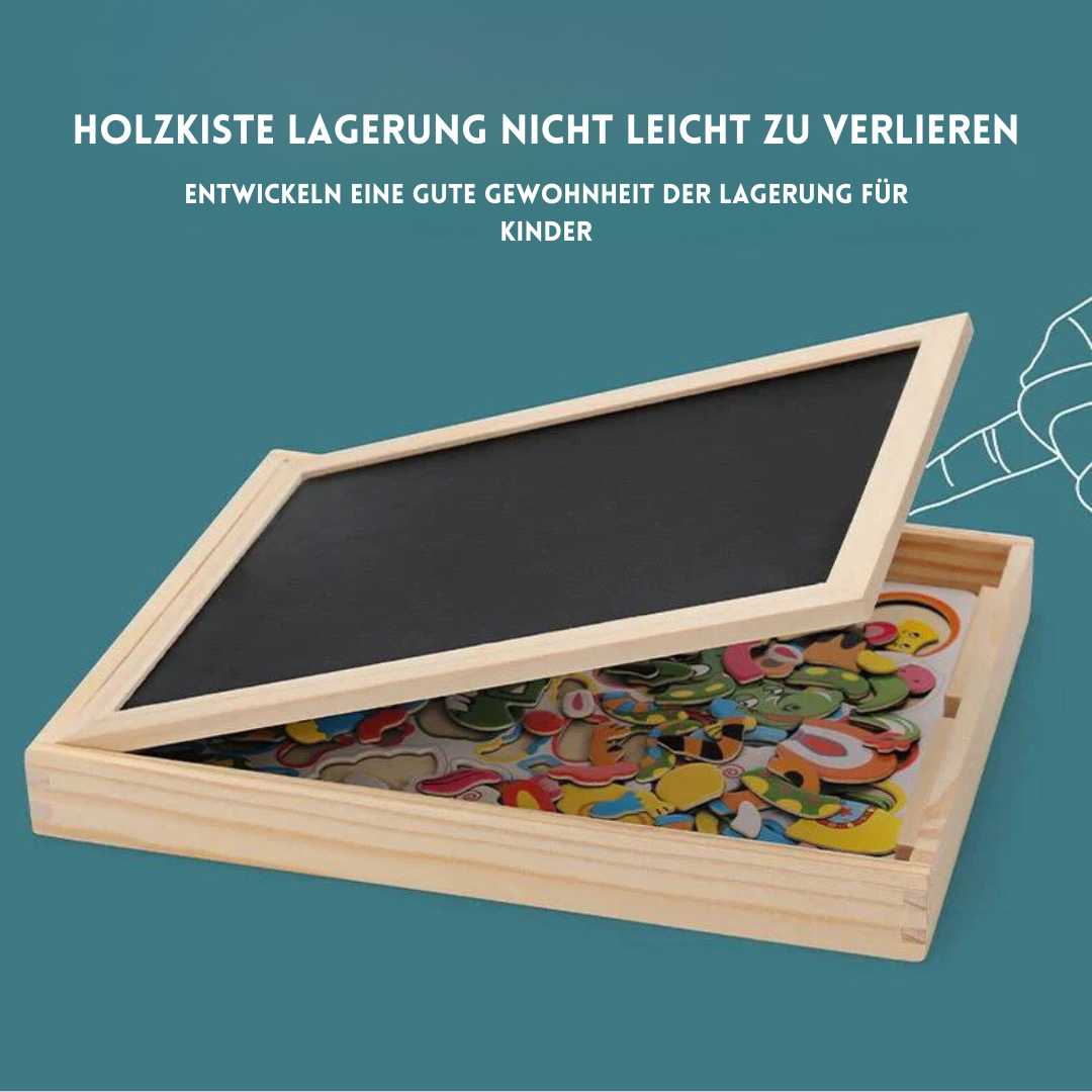 Montessori Zeichenbrett 2in1 für kreatives Lernen