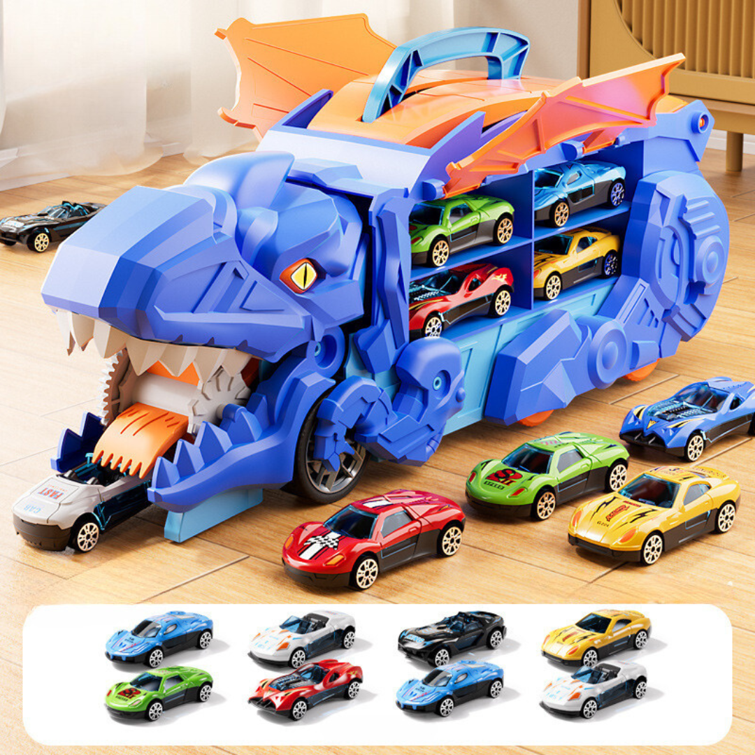 Spielzeugtruck für Dinosaurierautos