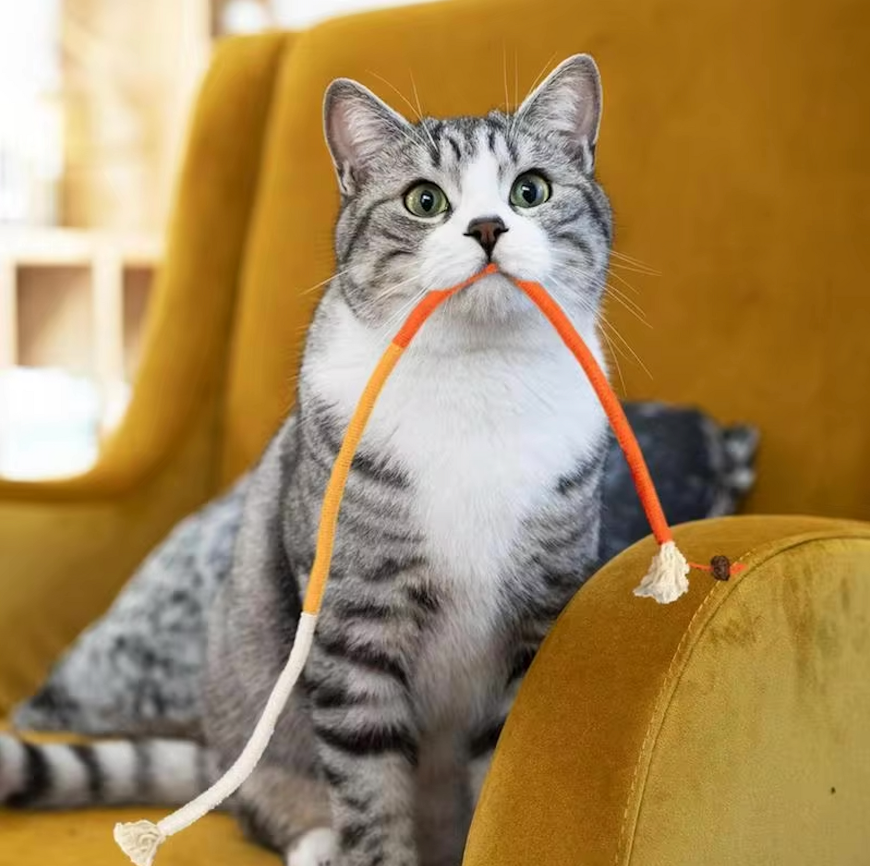 Zahnpflege-Spielzeug für Katzen