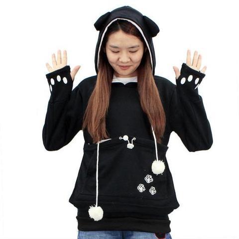 Der Kuschelhoti: Tragbarer Hoodie für Haustiere