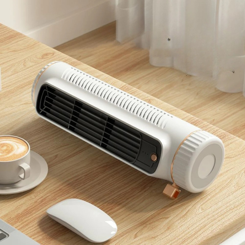 Kompakter Turmventilator ohne Blades – tragbarer USB-Lüfter