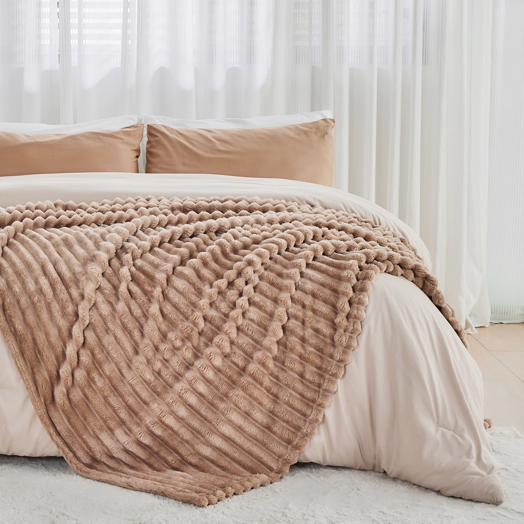 Superweiche Fleece-Decke – Gemütlich, Leicht & Warm für Jede Jahreszeit