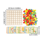 BlockMaster - Kreatives Holz-Mosaik-Puzzle für Kinder