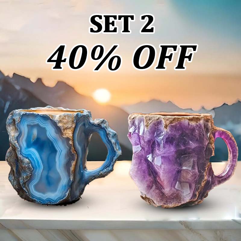 Elegant crystal cups for an unforgettable coffee experience