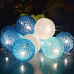 LumiKugel | Baumwollball-Lichterkette für stimmungsvolle Akzente