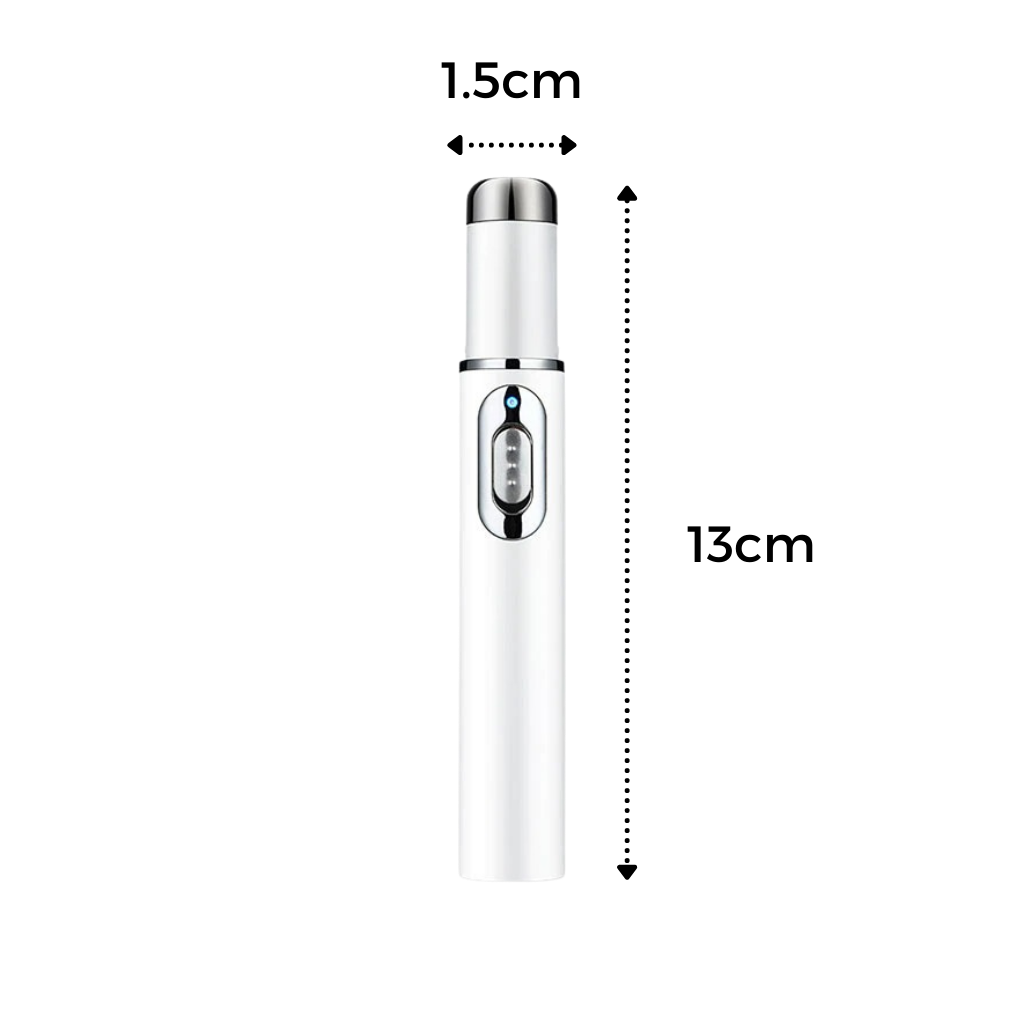 Effective skin therapy device with blue LED lights