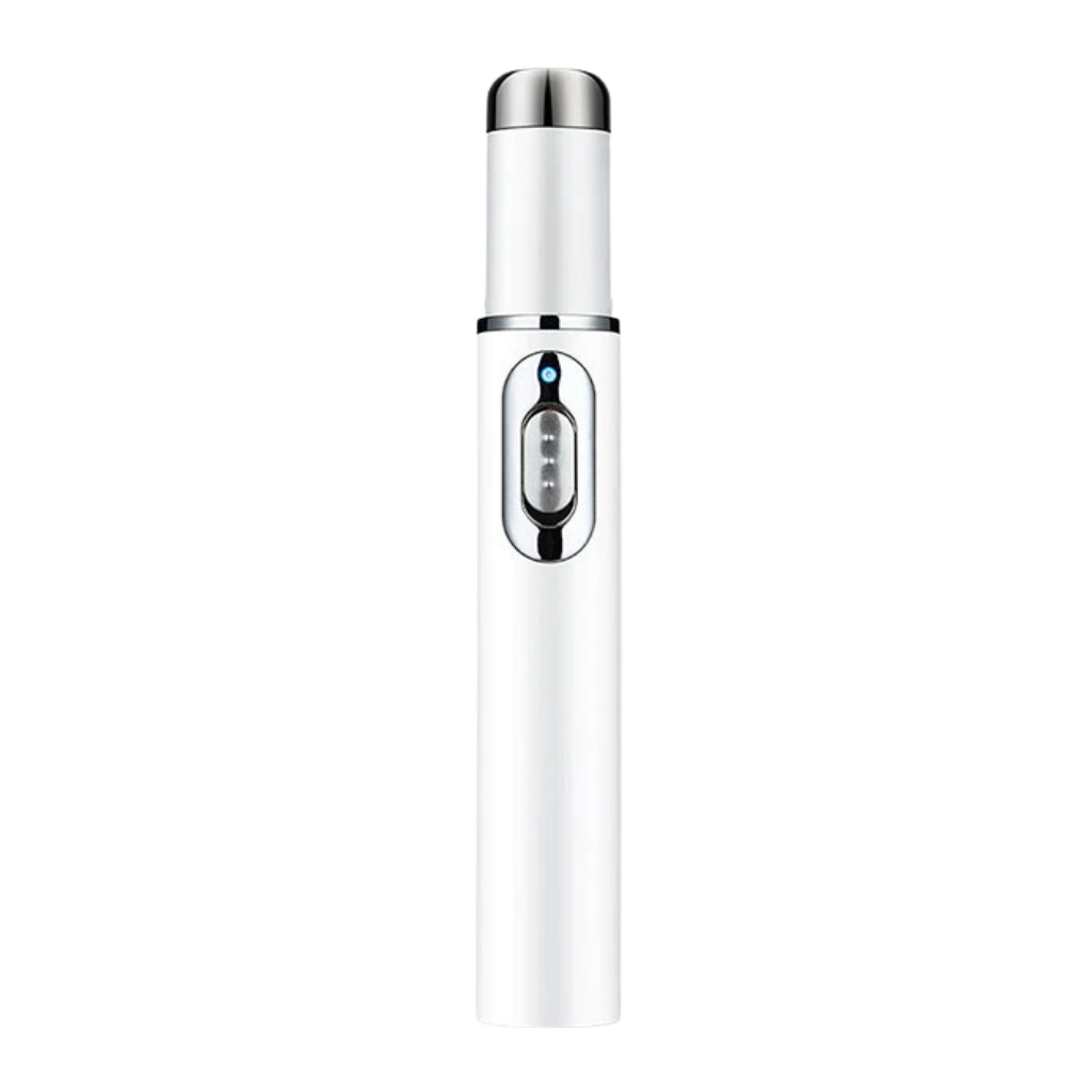 Effective skin therapy device with blue LED lights