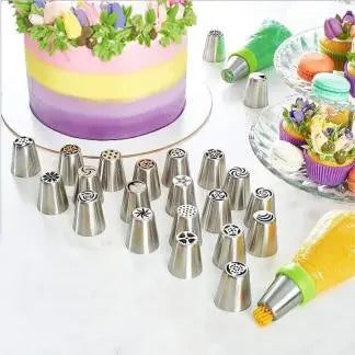 Blüten Spritzset – Mühelose Tortendekoration