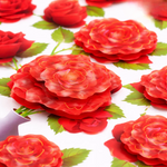 Wandsticker mit Blumen und Schmetterlingen | Wiederverwendbar | Dekorative Verwandlung