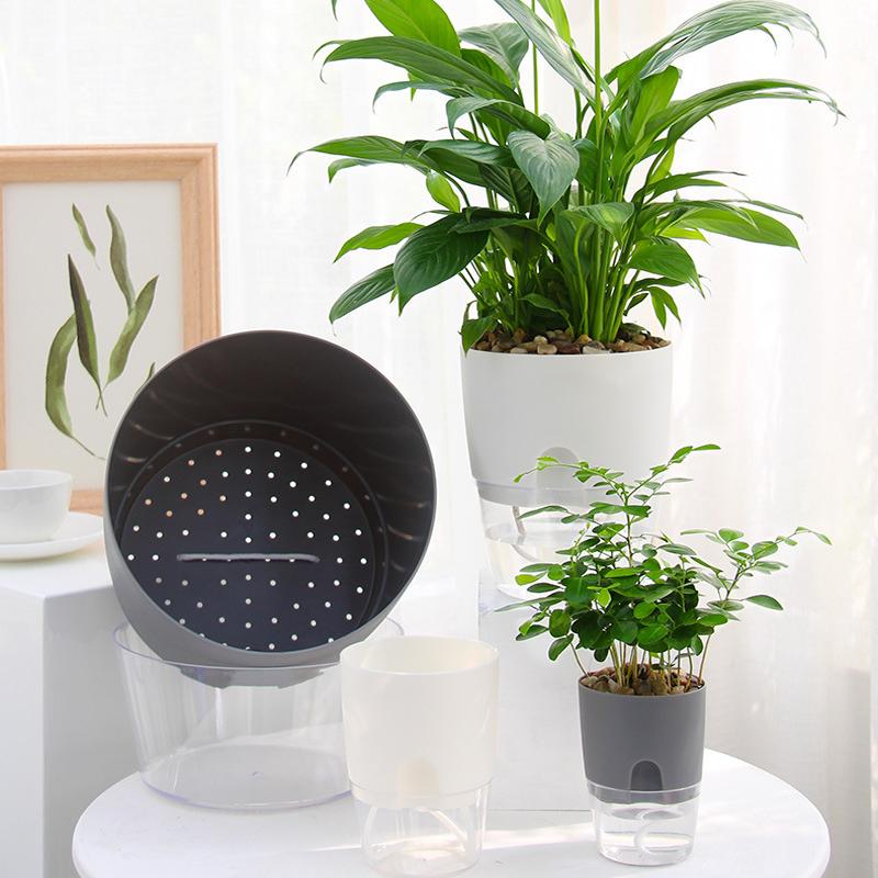 Selbstbewässernder Blumentopf | Saubere Bewässerungslösung
