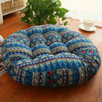 Naturally – Stylish Round Cushion Made of 100% Cotton for Your Home
