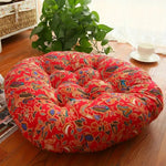 Naturally – Stylish Round Cushion Made of 100% Cotton for Your Home