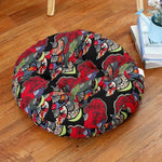 Naturally – Stylish Round Cushion Made of 100% Cotton for Your Home