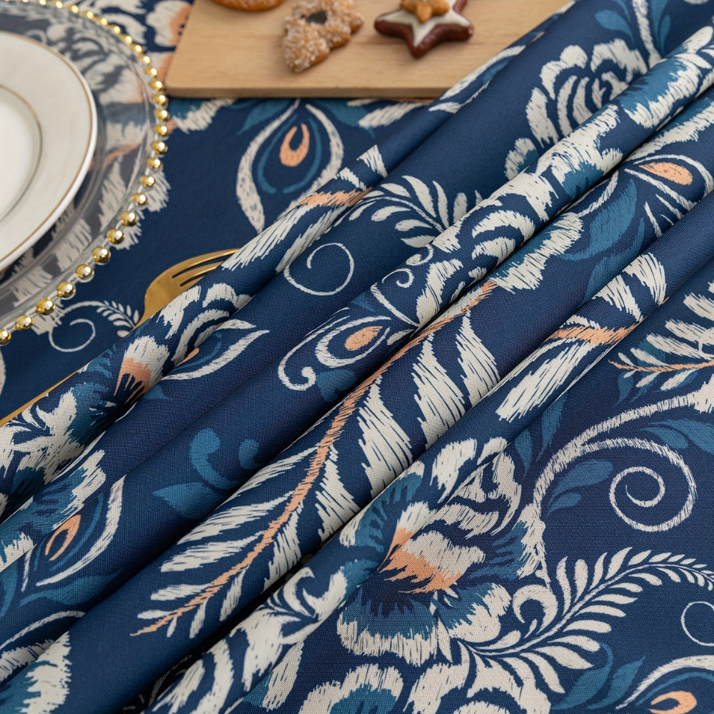 Blütenzauber | Elegante Tischdecke mit Quasten für jeden Anlass