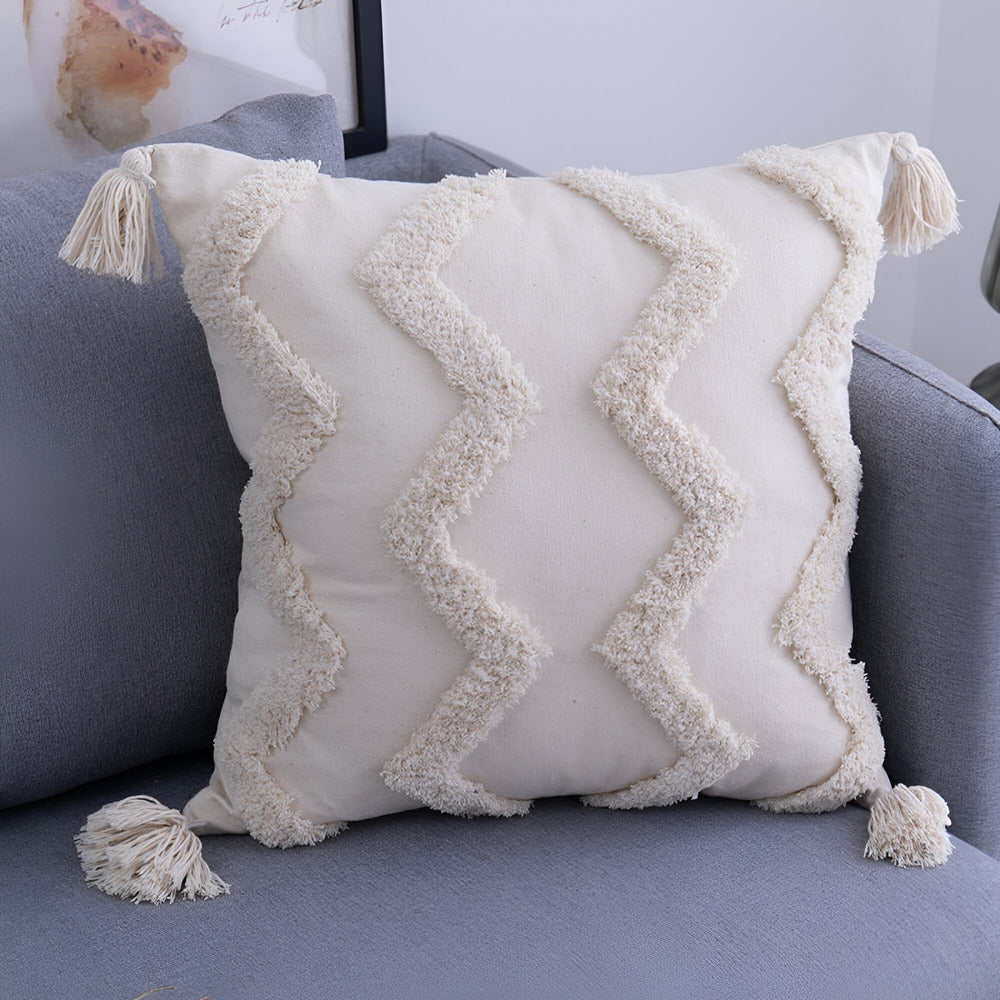 Stylish Cushion Covers – Ibiza-Inspired Cotton Sleeves for Inviting Spaces