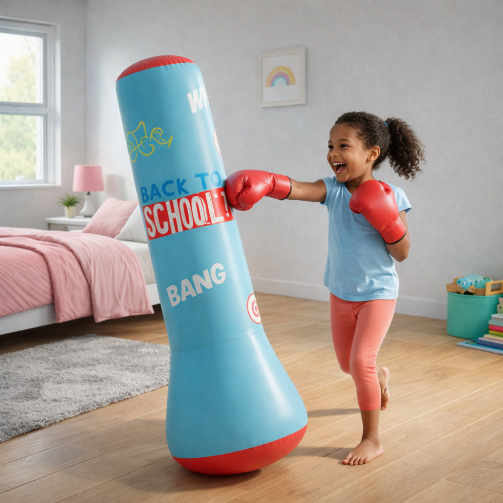 Aufblasbarer Fitnessbox für Kinder – Spaß und Bewegung